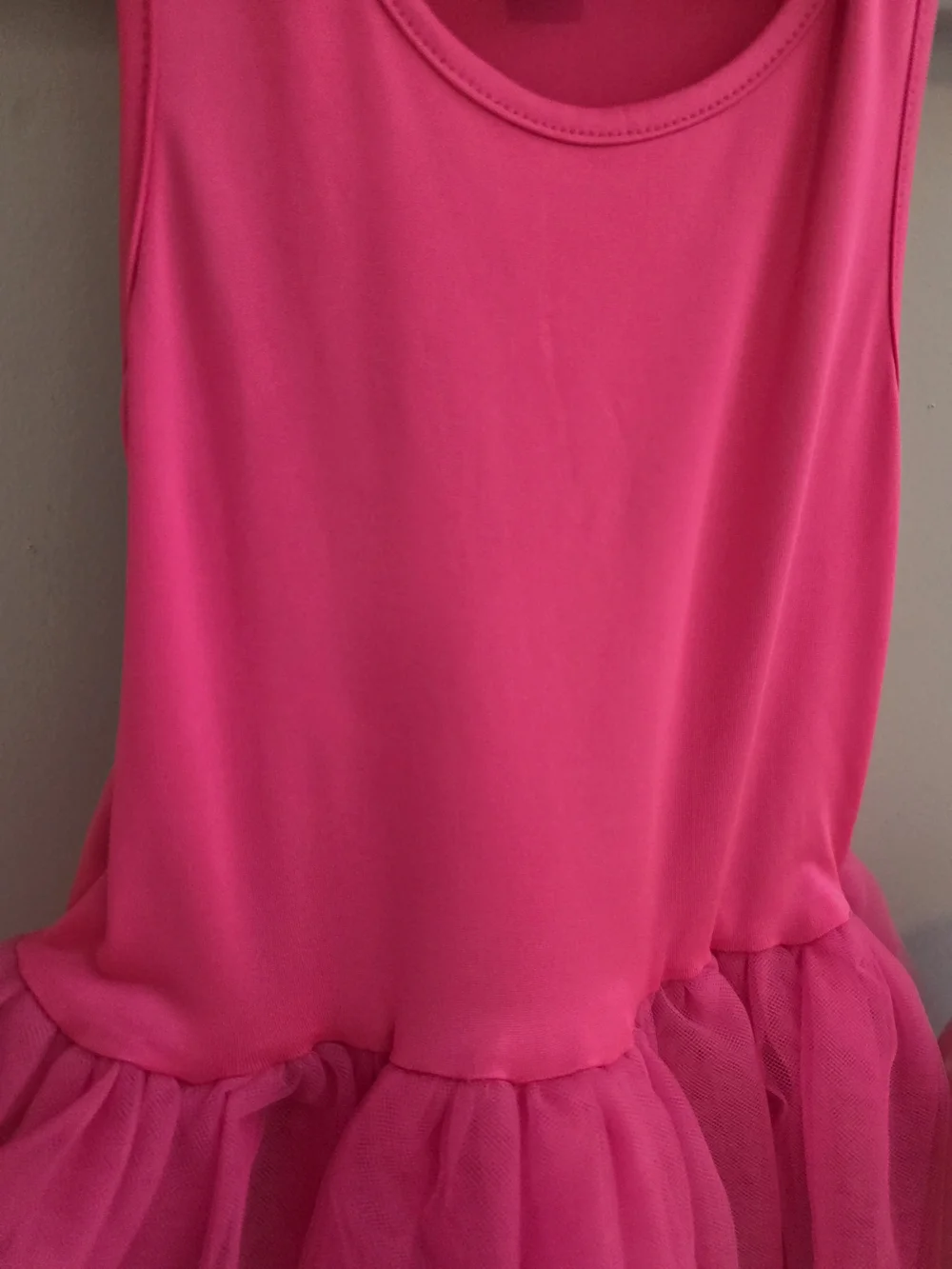 I Love Plum Hot Pink Tulle Tank Dress Leotard Dance 4t Iloveplum